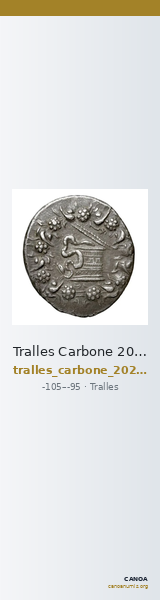 Tralles Carbone 2020 XVII, tetradrachms — CANOA