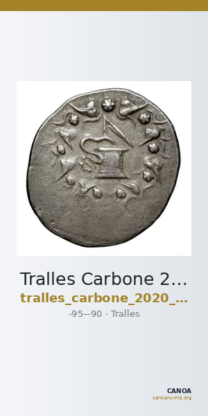 Tralles Carbone 2020 XX, tetradrachms — CANOA