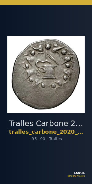 Tralles Carbone 2020 XX, tetradrachms — CANOA