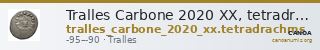Tralles Carbone 2020 XX, tetradrachms — CANOA
