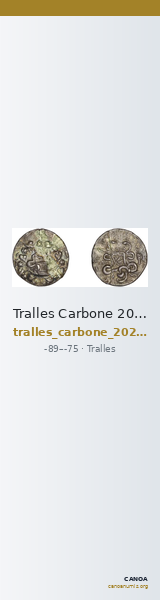 Tralles Carbone 2020 XXIX, tetradrachms — CANOA