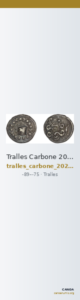 Tralles Carbone 2020 XXXI, tetradrachms — CANOA