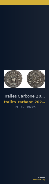 Tralles Carbone 2020 XXXI, tetradrachms — CANOA