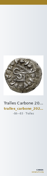 Tralles Carbone 2020 XXXIII, tetradrachms — CANOA