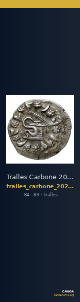 Tralles Carbone 2020 XXXIII, tetradrachms — CANOA