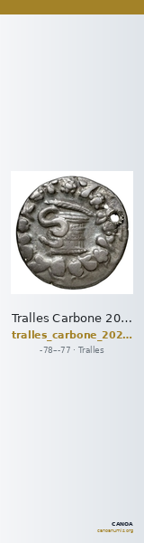 Tralles Carbone 2020 XXXIX, tetradrachms — CANOA