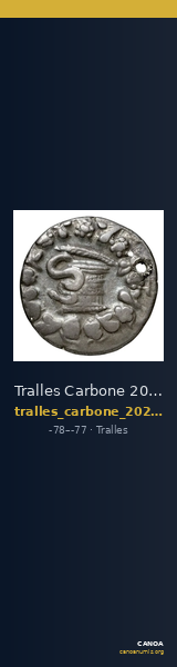Tralles Carbone 2020 XXXIX, tetradrachms — CANOA