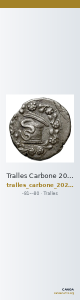 Tralles Carbone 2020 XXXVI, tetradrachms — CANOA