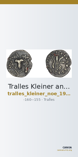 Tralles Kleiner and Noe 1977 12, drachms — CANOA