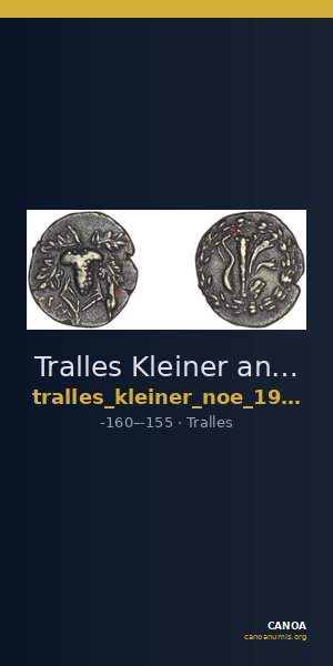 Tralles Kleiner and Noe 1977 12, drachms — CANOA