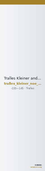 Tralles Kleiner and Noe 1977 34, didrachms — CANOA