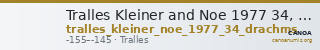Tralles Kleiner and Noe 1977 34, drachms — CANOA