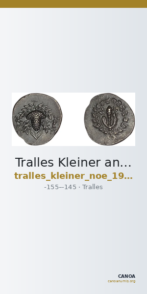 Tralles Kleiner and Noe 1977 35, didrachms — CANOA