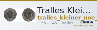 Tralles Kleiner and Noe 1977 35, didrachms — CANOA