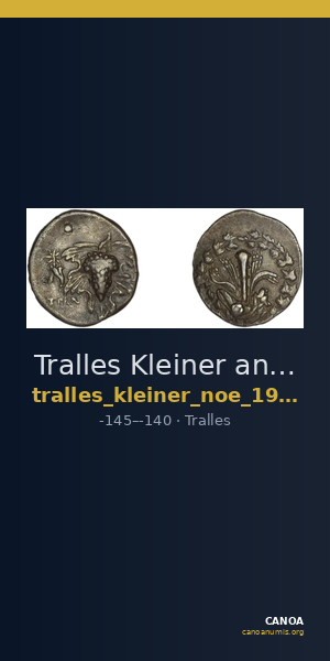 Tralles Kleiner and Noe 1977 36, didrachms — CANOA