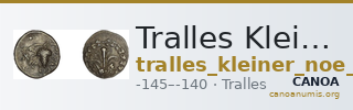 Tralles Kleiner and Noe 1977 36, didrachms — CANOA