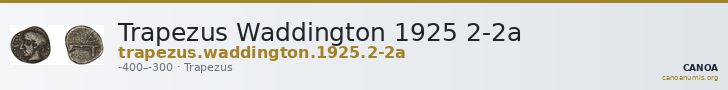 Trapezus Waddington 1925 2-2a — CANOA