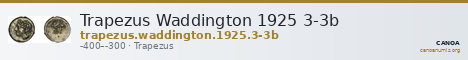 Trapezus Waddington 1925 3-3b — CANOA