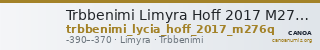 Trbbenimi Limyra Hoff 2017 M276q — CANOA