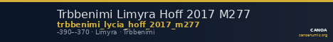 Trbbenimi Limyra Hoff 2017 M277 — CANOA