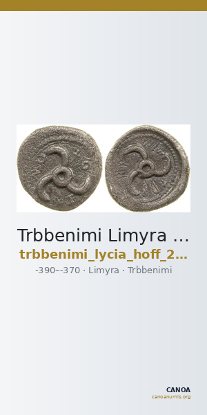 Trbbenimi Limyra Hoff 2017 M278 — CANOA