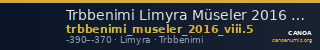 Trbbenimi Limyra Müseler 2016 VIII, 5 — CANOA