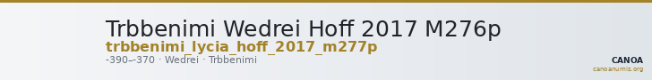 Trbbenimi Wedrei Hoff 2017 M276p — CANOA