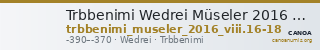 Trbbenimi Wedrei Müseler 2016 VIII, 16-18 — CANOA
