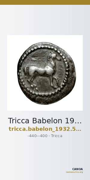 Tricca Babelon 1932 550-1 — CANOA