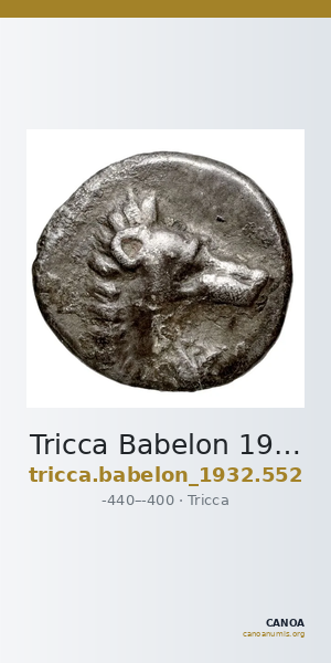 Tricca Babelon 1932 552 — CANOA