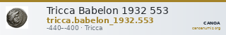 Tricca Babelon 1932 553 — CANOA