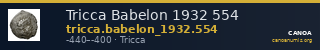 Tricca Babelon 1932 554 — CANOA