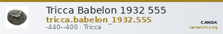Tricca Babelon 1932 555 — CANOA