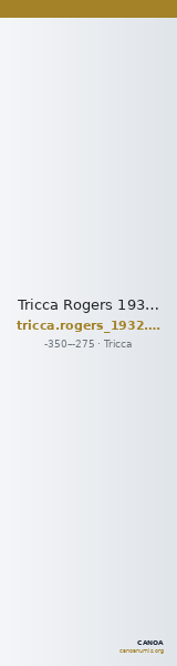 Tricca Rogers 1932 553 — CANOA