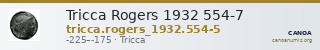 Tricca Rogers 1932 554-7 — CANOA