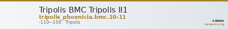 Tripolis BMC Tripolis II1 — CANOA