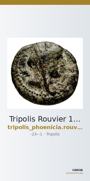 Tripolis Rouvier 1903 1672-1675 — CANOA