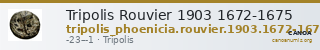 Tripolis Rouvier 1903 1672-1675 — CANOA