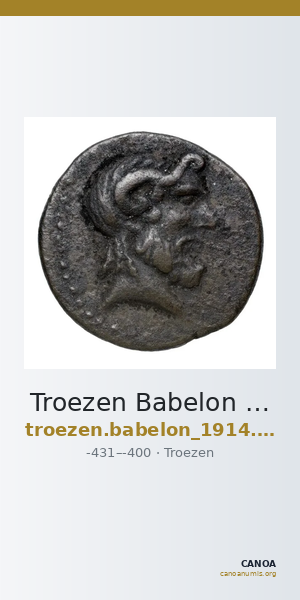 Troezen Babelon 1914 702 — CANOA