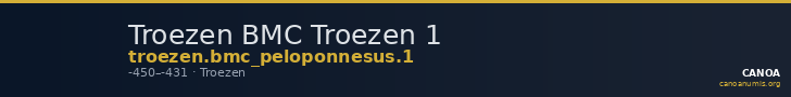 Troezen BMC Troezen 1 — CANOA