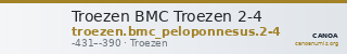 Troezen BMC Troezen 2-4 — CANOA