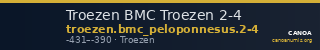 Troezen BMC Troezen 2-4 — CANOA
