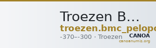 Troezen BMC Troezen 8-9 — CANOA