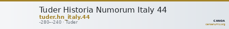 Tuder Historia Numorum Italy 44 — CANOA