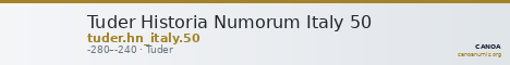 Tuder Historia Numorum Italy 50 — CANOA