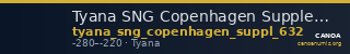 Tyana SNG Copenhagen Supplement 632 — CANOA