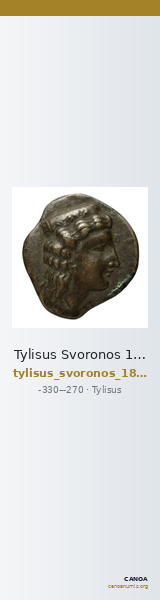 Tylisus Svoronos 1890 (1972) no. 1-8 — CANOA