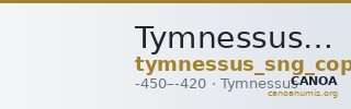 Tymnessus SNG Copenhagen Supplement 437 — CANOA