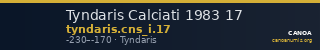 Tyndaris Calciati 1983 17 — CANOA