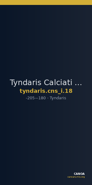 Tyndaris Calciati 1983 18 — CANOA